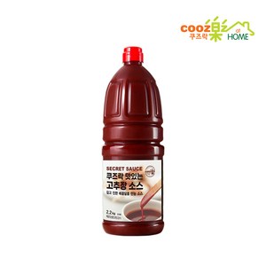 쿠즈락 [청년푸드] 소떡소떡 소스 2kg 매콤달콤 고추장맛소스, 2.2kg, 1개