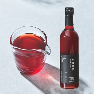 살롱드쿡 문경 오미자청 원액 엑기스 오미자차, 2개, 1개입, 500ml