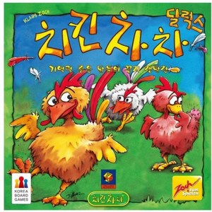 치킨차차 코리아보드게임즈 딜럭스, 혼합 색상, 1개