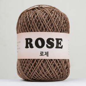 [어썸니트] 로제(rose) / 여름 실 / 모자 실 / 가방 실 / 소품 실, 4, 1개