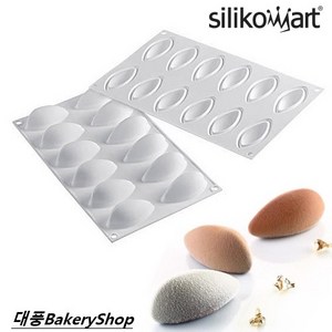 대풍BakeyShop 실리코마트 SF187 QUENELLE 24, 1개, 실리코마트  SF187 QUENELLE 24