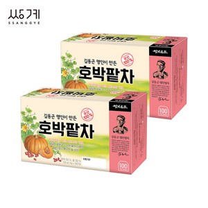 쌍계명차 쌍계명차 김동곤명인 호박팥차 100Tx2개, 1g, 100개입, 2개