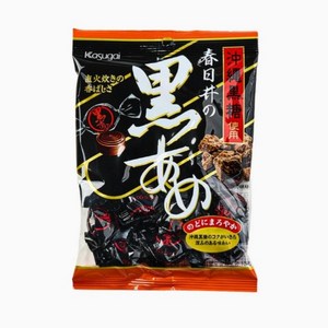 카수가이 구로아메 흑사탕, 129g, 4개