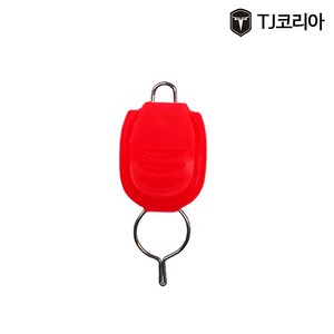 라인스토퍼 낚시줄고정 라인키퍼 홀더 베이트릴, 형광, 1개