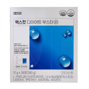 헬스헬퍼 맥스컷 블루워터 다이어트 부스터3.1 10g x 28포, 280g, 1개