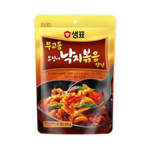 샘표 별미여행 무교동 오징어 낙지볶음 양념, 130g, 48개