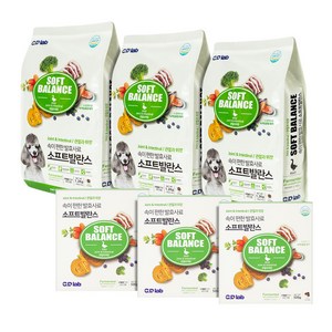 씨디랩 소프트발란스 속이 편한 강아지 발효사료 1.2kgX3개관절과 위장, 1.2kg, 3개, 오리