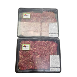 [코스트코] 양념 소불고기 호주산 (냉장) 아이스박스포장, 2개, 2.7kg