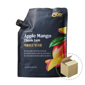 오트리 애플망고 청크잼 1kg 1박스(6개), 6개