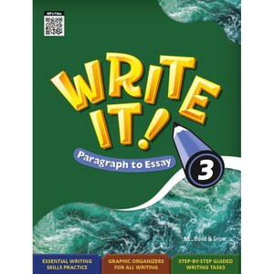 Wite It! Paagaph to Essay 3 (Student Book + Wokbook), NE Build&Gow, 9791125335146, NE Build&Gow