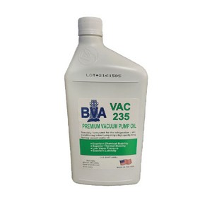 [BVA] 진공펌프 오일(946ml) VAC235, 1개