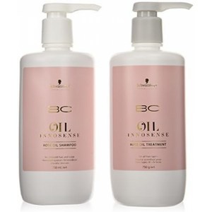 슈바르츠코프 BC 로즈 오일 샴푸 750mL & 트리트먼트 750g 세트, 1개