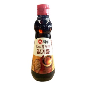 백설 100프로 통참깨 참기름, 300ml, 1개