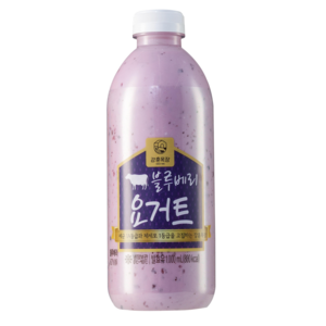 강훈목장 수제요거트 블루베리 1000ml, 1L, 2개