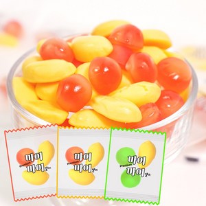 [더주]쫄깃한 마이마이젤리 500g+500g / 과일젤리, 2개, 500g