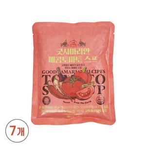 [굿사마리안1919] 굿사마리안레시피 컬러 스프(매콤토마토), 7개, 200g