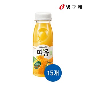 따옴 천혜향 한라봉 청귤 주스, 235ml, 15개