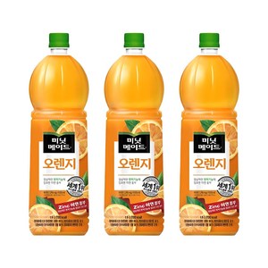 미닛메이드 오렌지, 1.5L, 12개