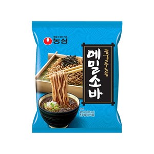 농심 메밀소바, 127g, 40개