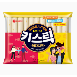 롯데햄 키스틱 소시지, 550g, 1개