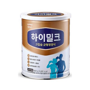 일동후디스 하이밀크 헬씨 밀크 포뮬라 성인분유 600g, 1개