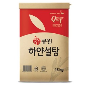 큐원 하얀 설탕, 15kg, 1개