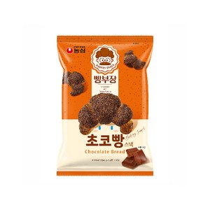 농심 빵부장 초코빵 스낵 55g 낱개, 1개