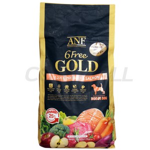 COSTCO 코스트코 ANF 식스프리골드 애견사료 10kg(400gx25팩)