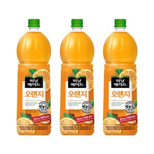 미닛메이드 오렌지, 1.5L, 12개