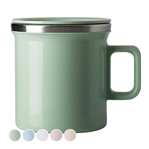 JVR 모노 스테인레스 머그컵 360ml, GREEN, 1개