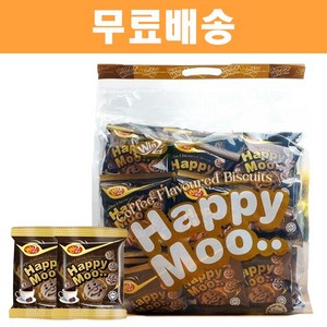 해피무 커피맛 비스킷, 12g, 120개