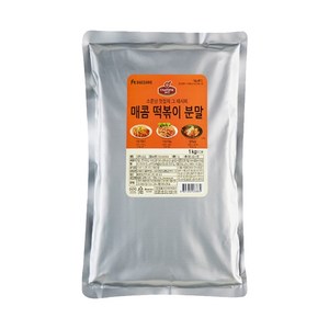 대상 쉐프원 매콤 떡볶이 분말 1kg, 2개