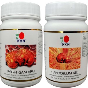 DXN Reishi Ganodema Ganocelium Capsules- Fuit & DXN Reishi Ganodema Ganocelium 캡슐 - 과일 & 뿌리 - (9, 90.72g, 1개