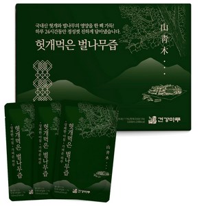 헛개먹은 벌나무즙 헛개수 전통 숙취음료, 30개, 100ml