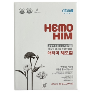 면역력 개선 증진 한약 추출물 애터미 헤모힘 20ml, 1개, 1.2L