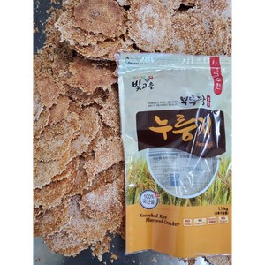 [부뚜막]100%국산 햅쌀귀리현미누룽지, 1.1kg, 2개