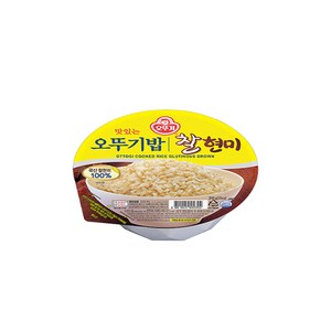 오뚜기 오뚜기밥 찰현미, 210g, 12개