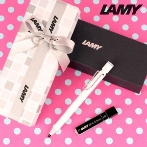 LAMY 라미 사파리 샤프 화이트 무료각인, 색상:사파리 샤프 화이트사이즈:FF, 단품