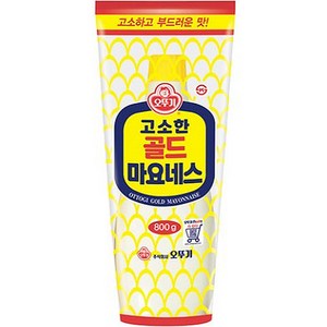 오뚜기 고소한 골드 마요네즈, 800g, 2개