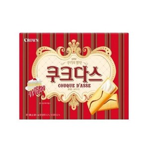 크라운 쿠크다스화이트토르테 289g x1 무, 288g, 1개