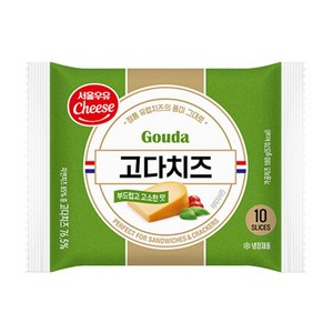 (주)농심 서울우유 고다 슬라이스치즈, 180g, 1개