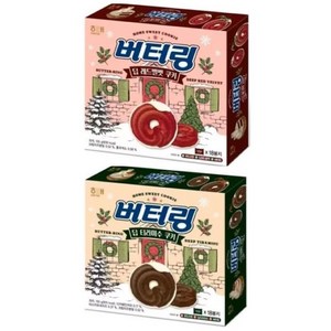 해태 버터링딥 2종 (레드벨벳 + 티라미수) (사탕증정), 155g