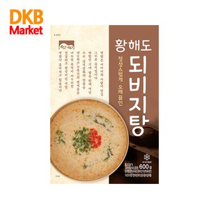 고향식품 옛맛 황해도 되비지탕 600g, 6개