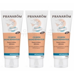 PRANAROM 프라나롬 아로마덤 시카롬 리페어 밤 40ml x3, 3개