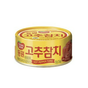 동원 고추 참치, 100g, 20개