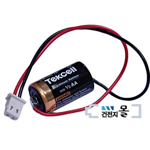 텍셀 리튬 건전지 SB-AA02 1/2AA (3.6V 1200mAh) C5264RB, 1개, 1개입