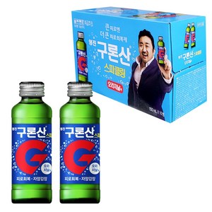 해태음료 영진 구론산 탄산 스파클링 오리지날, 150ml, 10개