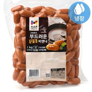 목우촌 그라운드 부드러운 칼집비엔나, 1kg, 2개