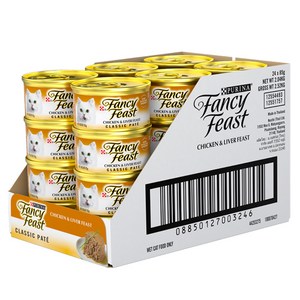 팬시피스트 치킨간 85g x 24개 고양이캔 고양이간식 주식캔