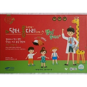 데이셀 닥터롱다리 발효 홍삼 젤리 플러스 (20g x 30ea) 당일발송, 20g, 30개